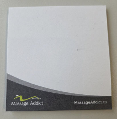 Picture of Massage Addict Sticky Notes